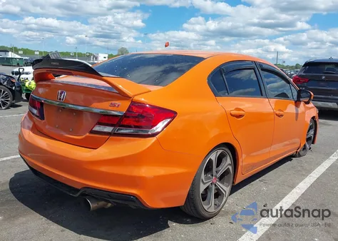 2015 Honda Civic Si из США, поврежденный, VIN 2HGFB6E58FH700947